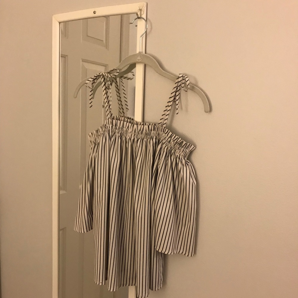 Francesca’s off the shoulder top
